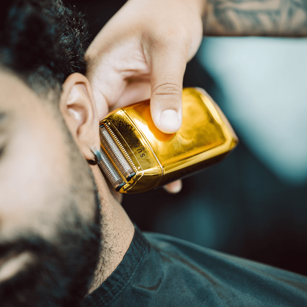 Crunch™ Foil Shaver - Electric Razors - Supreme Trimmer Mens Trimmer Grooming kit 
#COLOR_GOLD