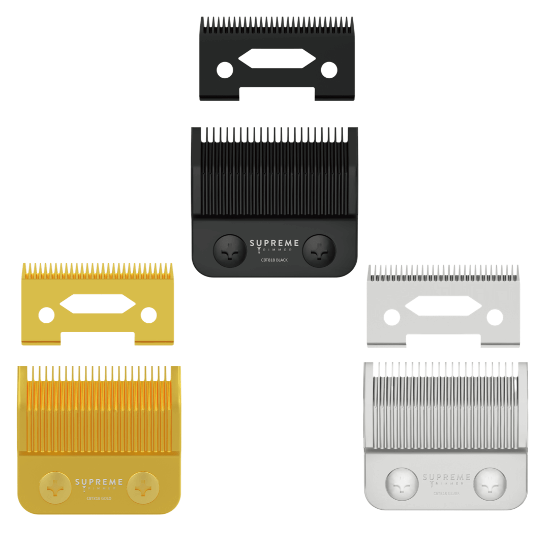 Ceramic Taper Blade CBT818 - Hair Clipper Replacement Blades - Supreme Trimmer Mens Trimmer Grooming kit