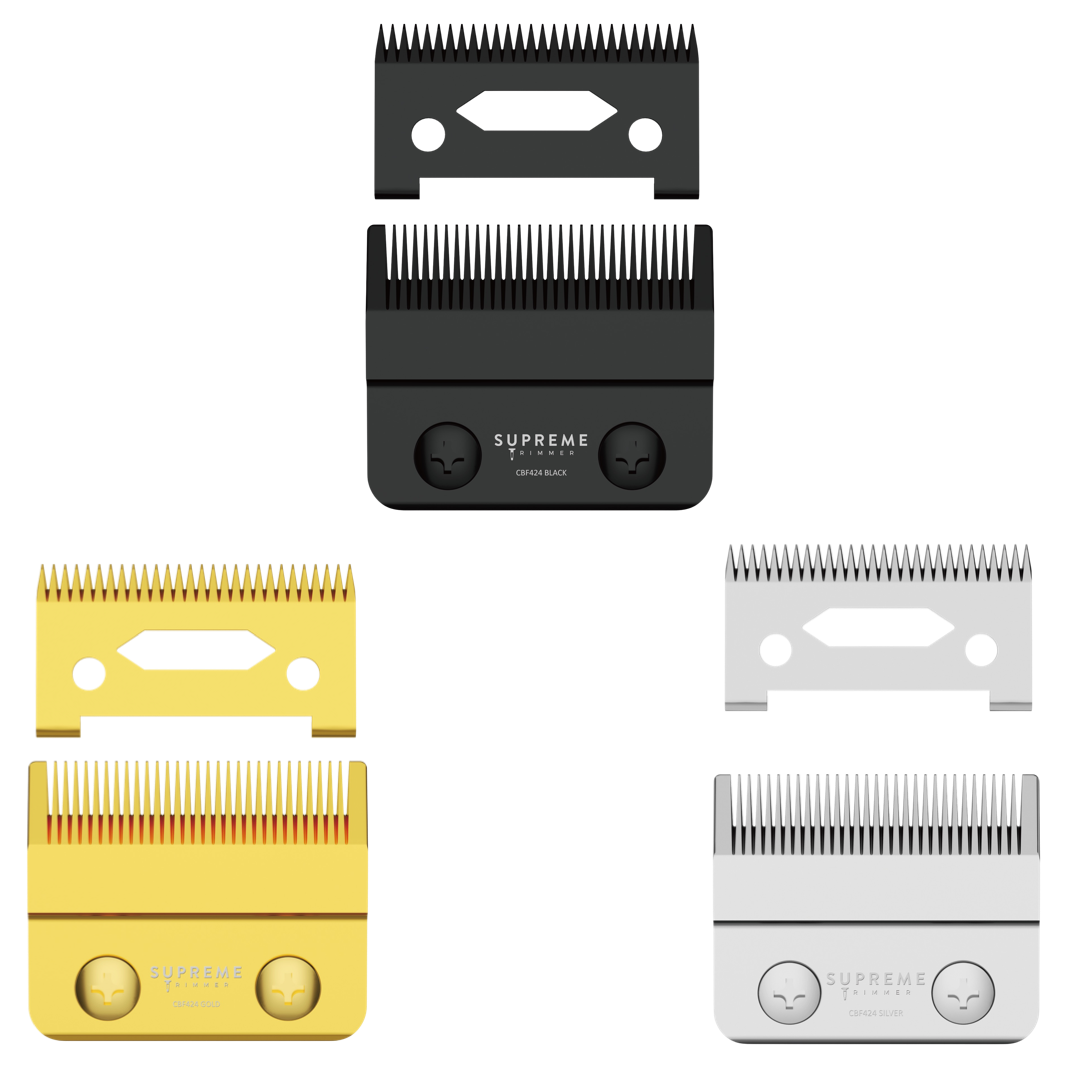Steel Fade Blade CBF424 - Hair Clipper Replacement Blades - Supreme Trimmer Mens Trimmer Grooming kit