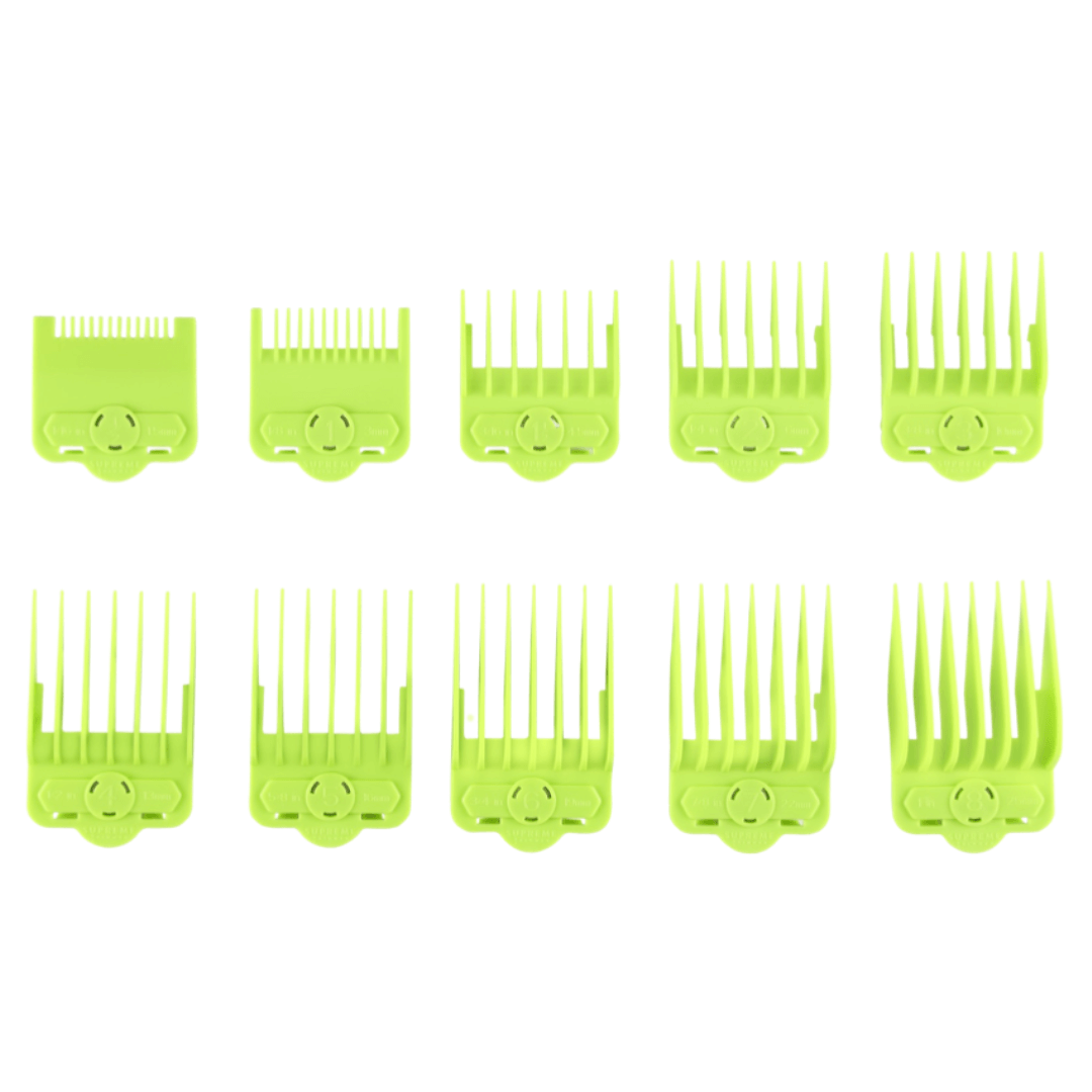 Magnetic/Clip Guards for Clippers (10 piece) CMG100 - Clipper guards - Supreme Trimmer Mens Trimmer Grooming kit 