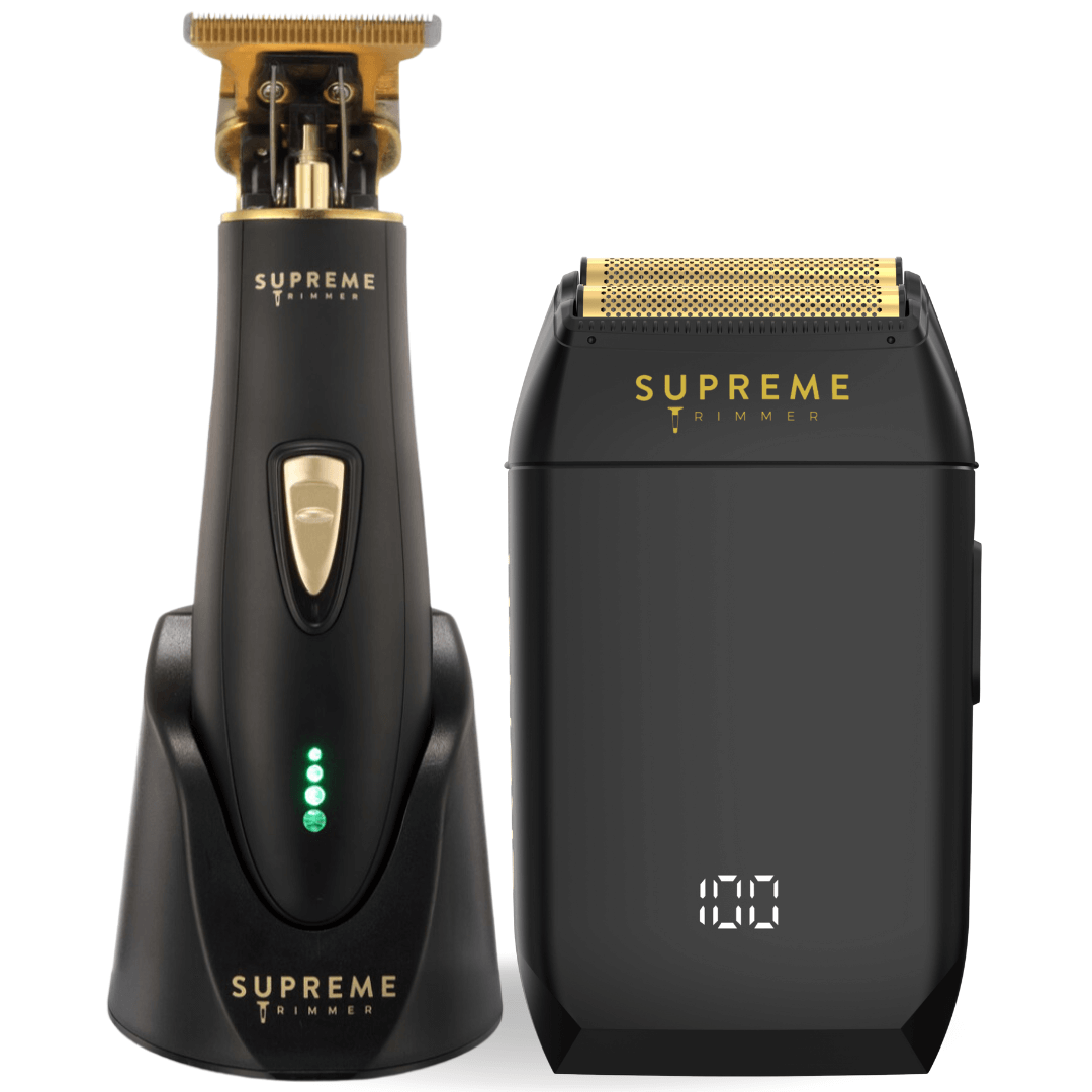Crunch™ Shaver & T Shaper™ Trimmer Bundle - Electric Razors - Supreme Trimmer Mens Trimmer Grooming kit