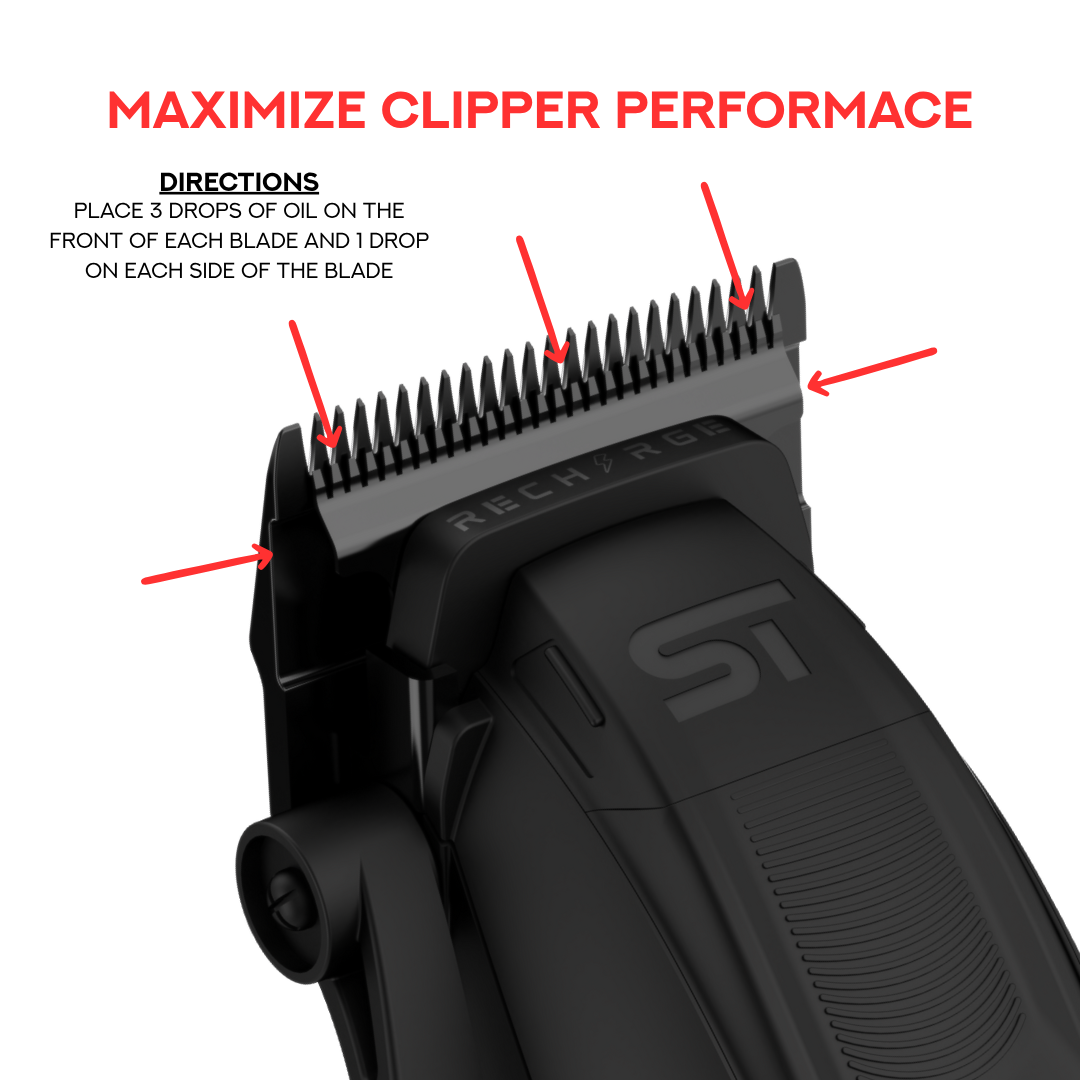 Professional-Grade Clipper & Trimmer Blade Oil