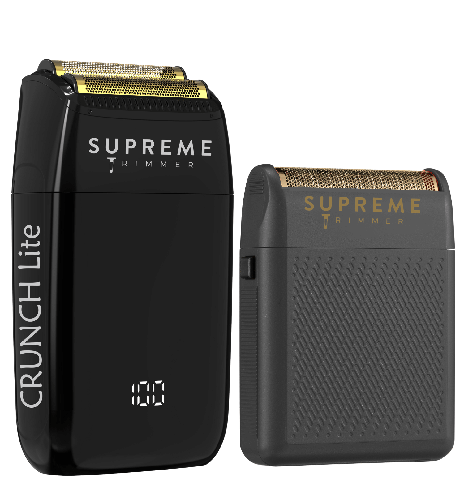 Crunch™ Lite & Solo™ Shaver Bundle - Electric Razors - Supreme Trimmer Mens Trimmer Grooming kit
#COLOR_BLACK