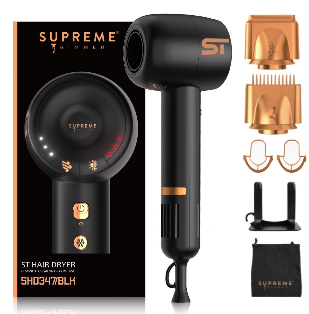 Brushless Hair Dryer - Hair Dryer - Supreme Trimmer Mens Trimmer Grooming kit 