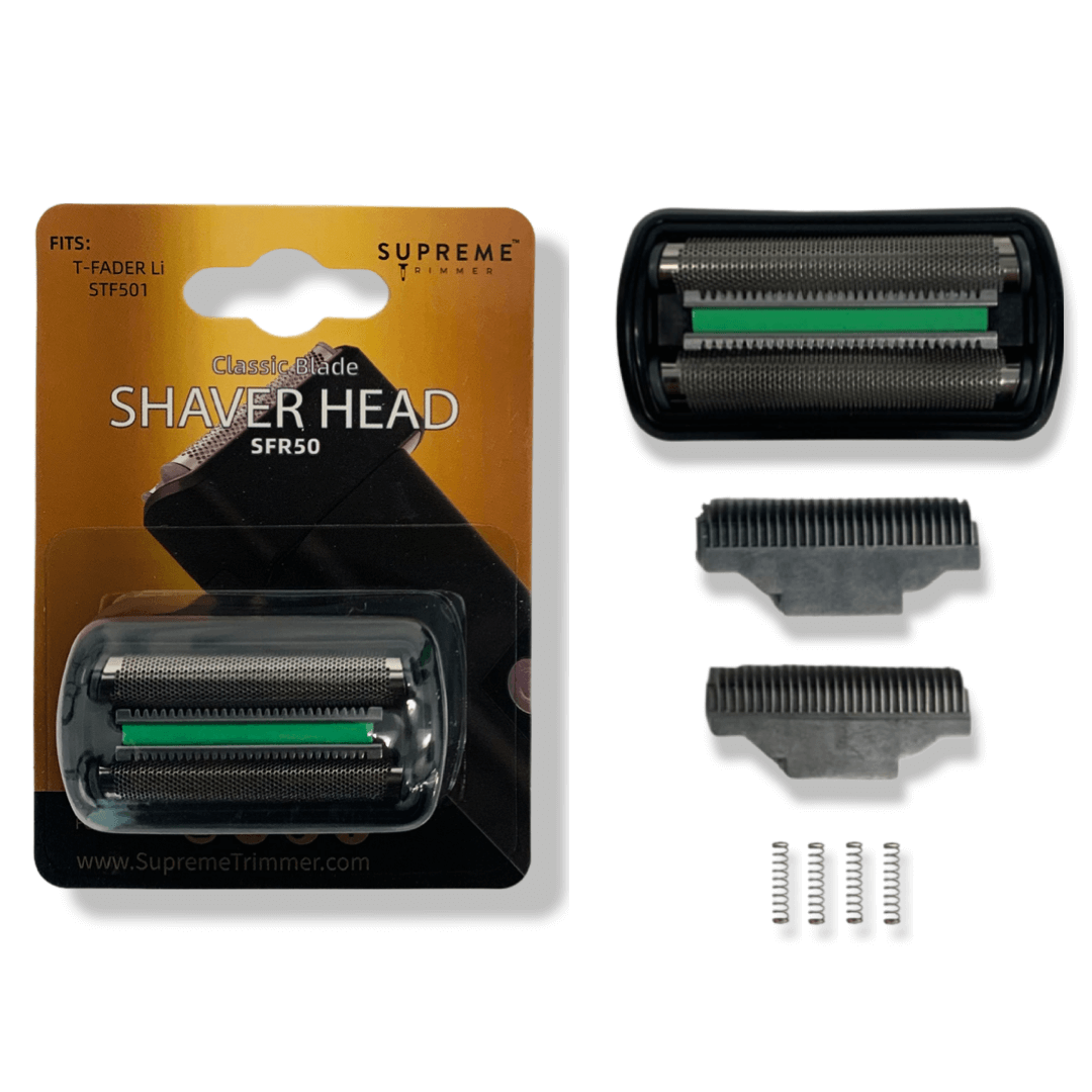 T-Fader Foil Replacements - SRF50 - Electric Razor Replacements - Supreme Trimmer Mens Trimmer Grooming kit 
#STYLE_SRF50