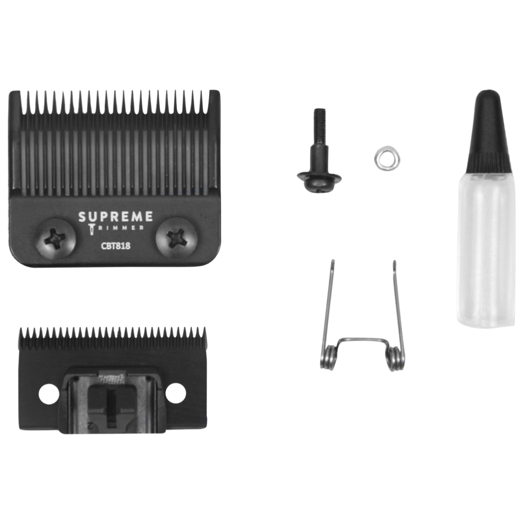 Ceramic Taper Blade For Clippers - Hair Clipper Replacement Blades - Supreme Trimmer Mens Trimmer Grooming kit 