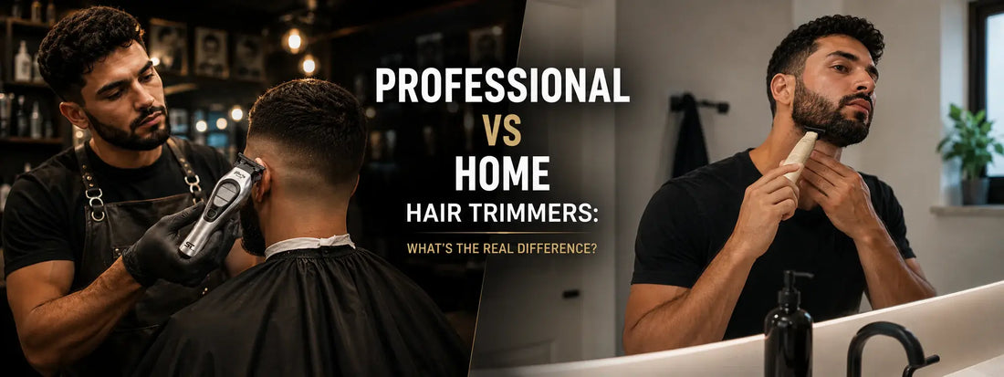 Professional vs. Home Hair Trimmers: What's the Real Difference?