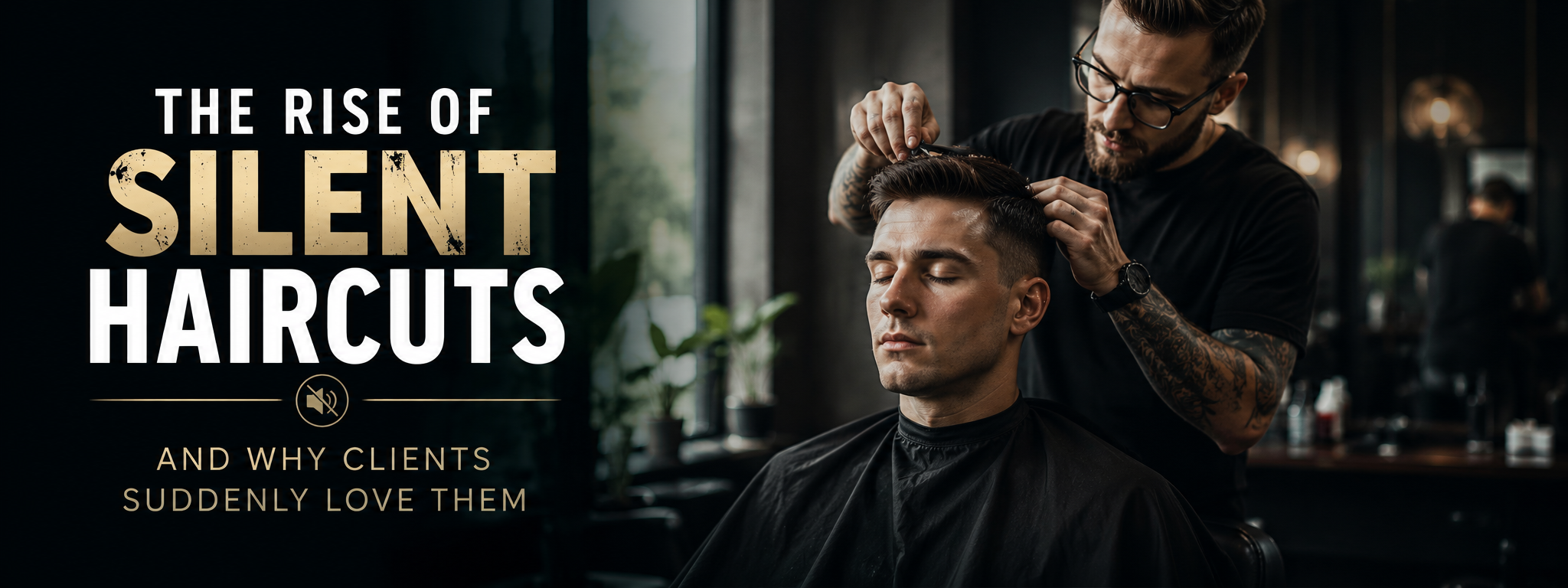 The Rise of “Silent Haircuts”: Why Shop Clients are Demanding Quiet Sessions