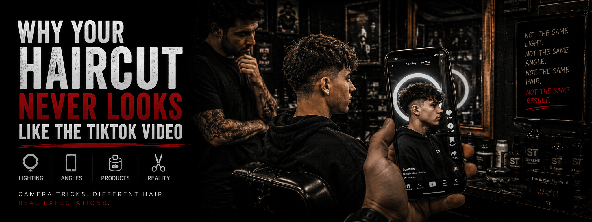 Why Your Haircut Never Looks Like the TikTok Video