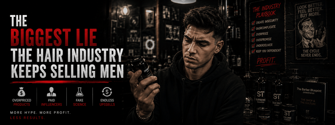 The Biggest Lie the Hair Industry Keeps Selling Men