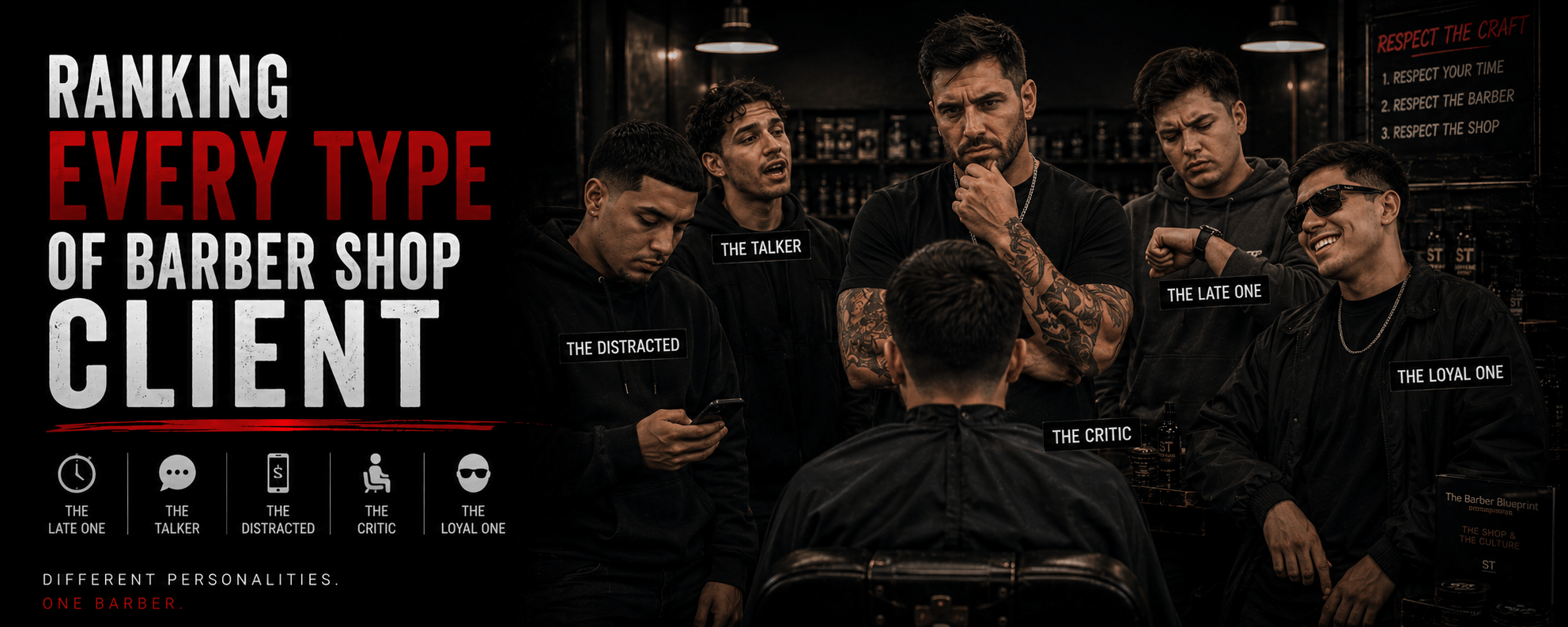 Ranking Every Type of Barber Shop Client