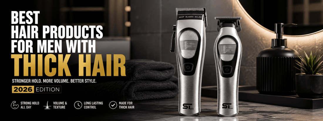 Best Hair Hacks for Men With Thick Hair