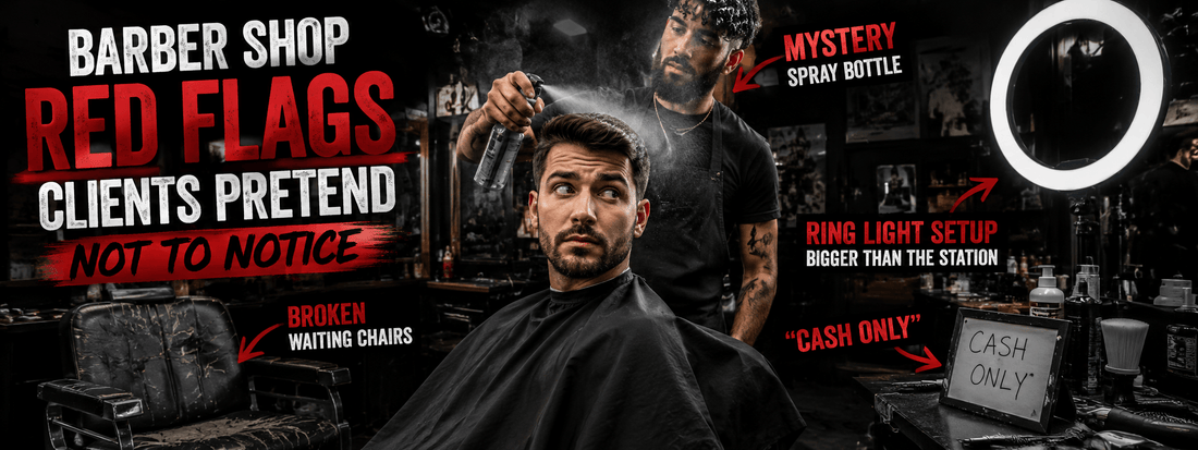 Barber Shop Red Flags Clients Pretend Not to Notice