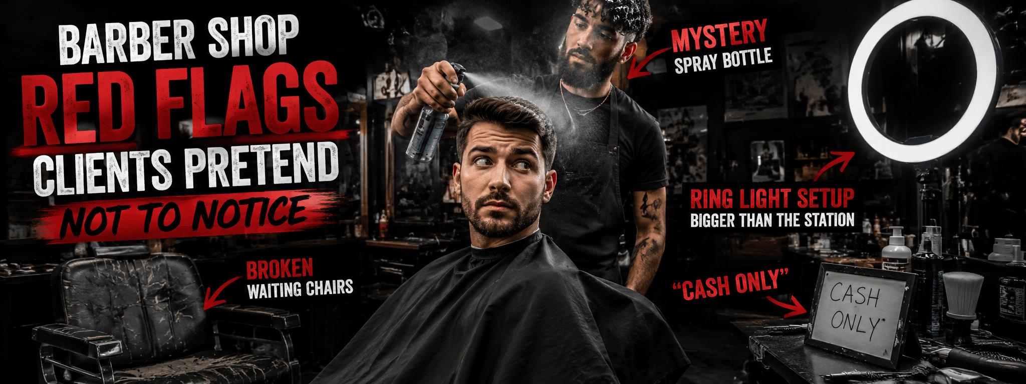 Barber Shop Red Flags Clients Pretend Not to Notice