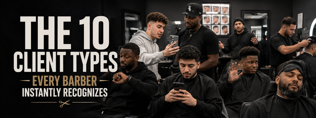 The 10 Client Types Every Barber Instantly Recognizes