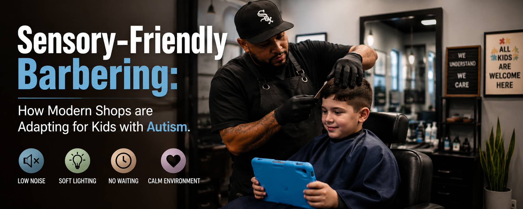 Sensory-Friendly Barbering: How Modern Shops are Adapting for Kids with Autism