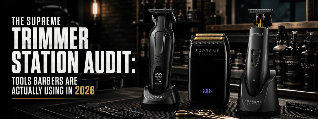 The Supreme Trimmer Station Audit: Tools Barbers Are Actually Using in 2026