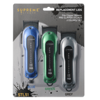 Replacement Lids for Pro Clipper - Hair Clipper & Trimmer Accessories - Supreme Trimmer Mens Trimmer Grooming kit 
#COLOR_BLUE/GREEN/GREY
