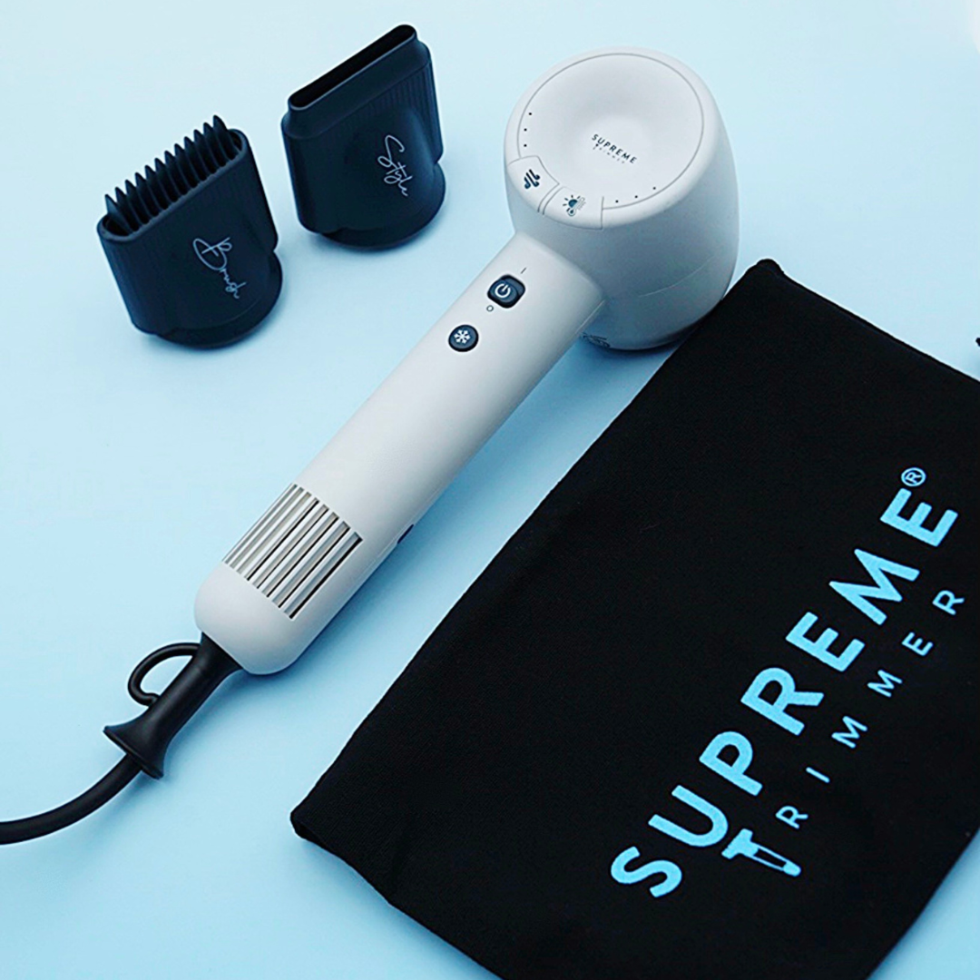 Brushless Motor Hair Dryer - Hair Dryer - Supreme Trimmer Mens Trimmer Grooming kit 
#COLOR_WHITE