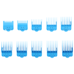 Magnetic/Clip Guards for Clippers (10 piece) CMG100 - Clipper guards - Supreme Trimmer Mens Trimmer Grooming kit 
#COLOR_BLUE