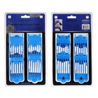 Magnetic/Clip Guards for Clippers (10 piece) CMG100 - Clipper guards - Supreme Trimmer Mens Trimmer Grooming kit 
#COLOR_BLUE