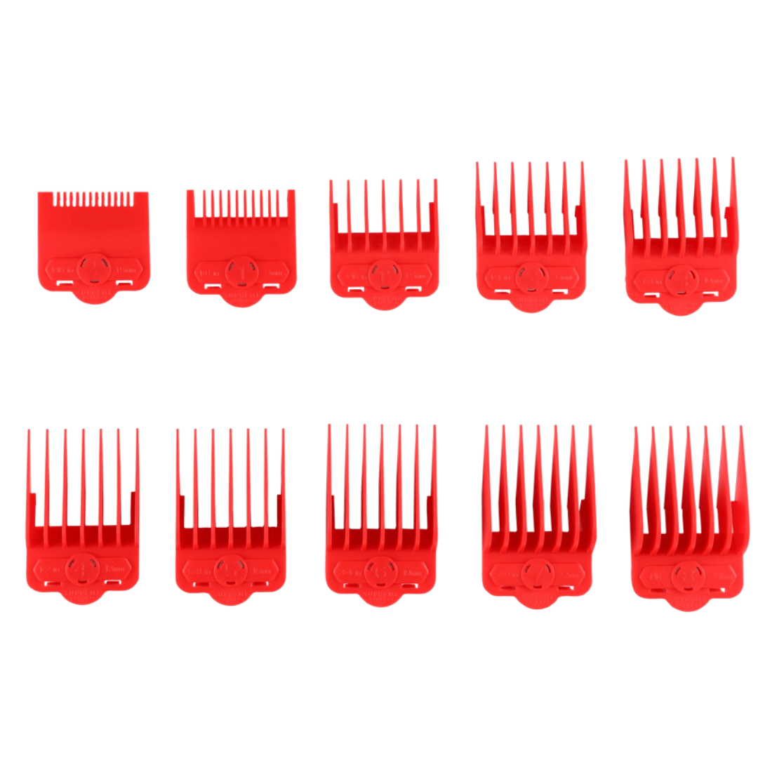 Magnetic/Clip Guards for Clippers (10 piece) CMG100 - Clipper guards - Supreme Trimmer Mens Trimmer Grooming kit 