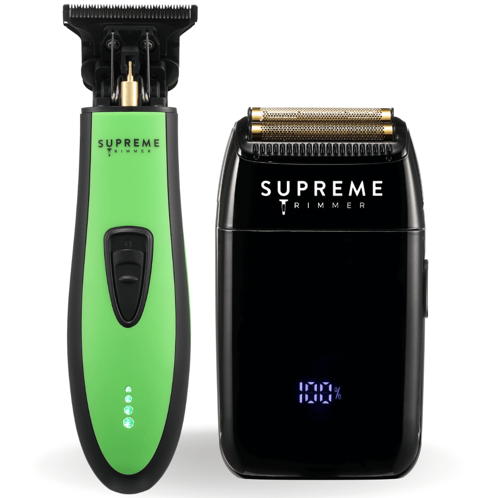 Foil Shaver & T Shaper™ DLC Trimmer Bundle - Electric Razors - Supreme Trimmer Mens Trimmer Grooming kit 
#COLOR_ACID