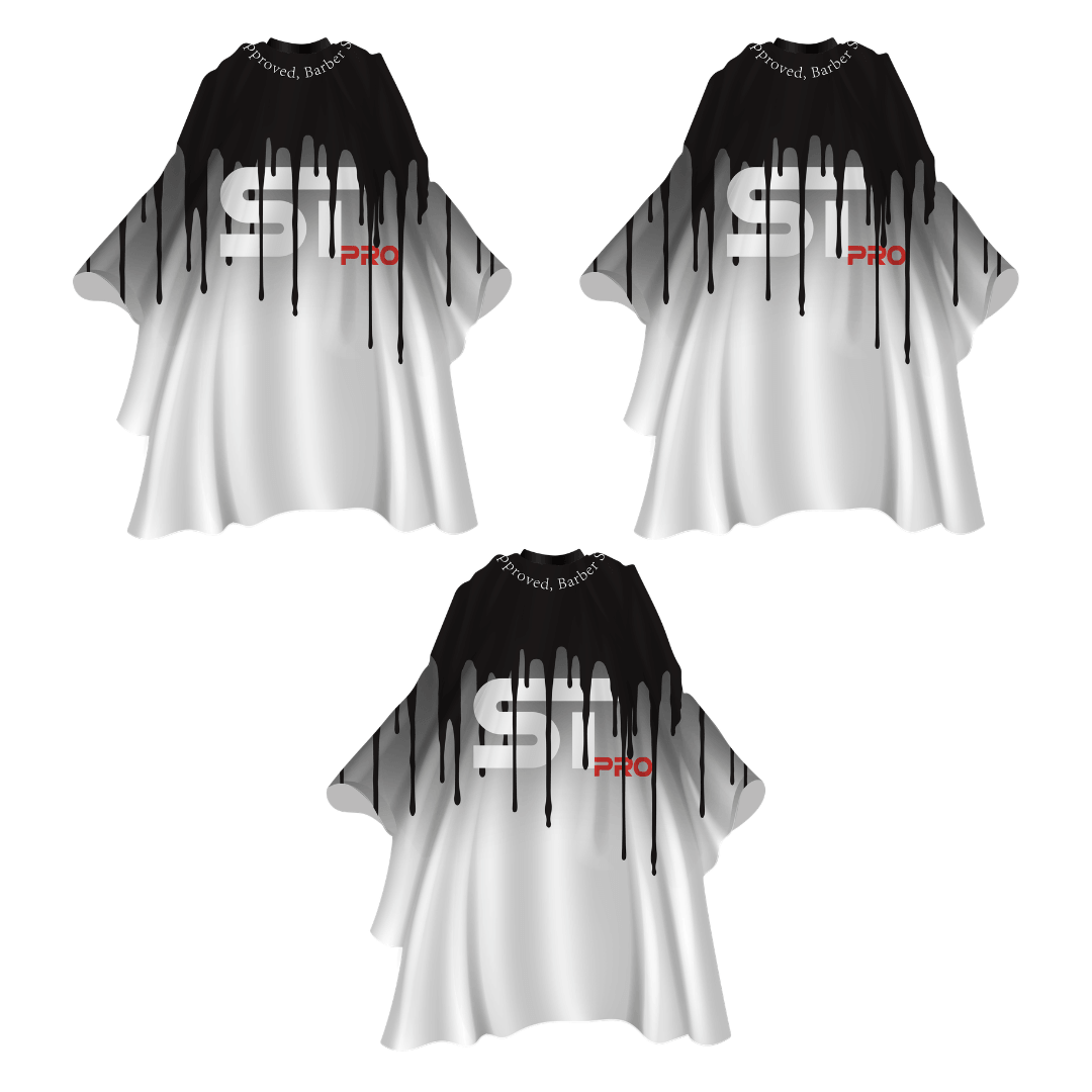 3PACK- Pro Barber Cape/ Rubber Neck Series
