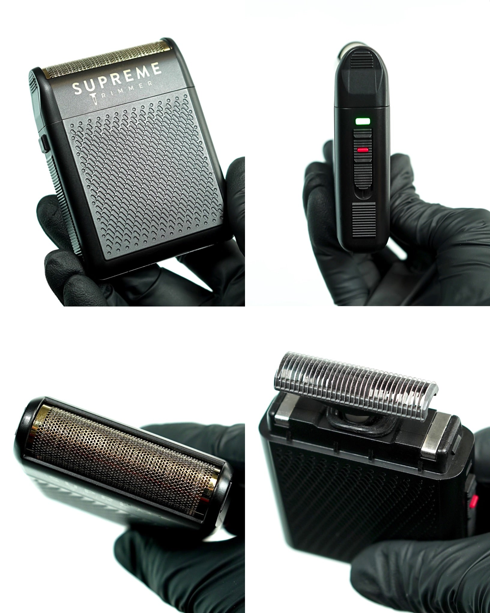 Solo™ Single Foil Shaver - Electric Shaver - Supreme Trimmer Mens Trimmer Grooming kit 
#COLOR_BLACK