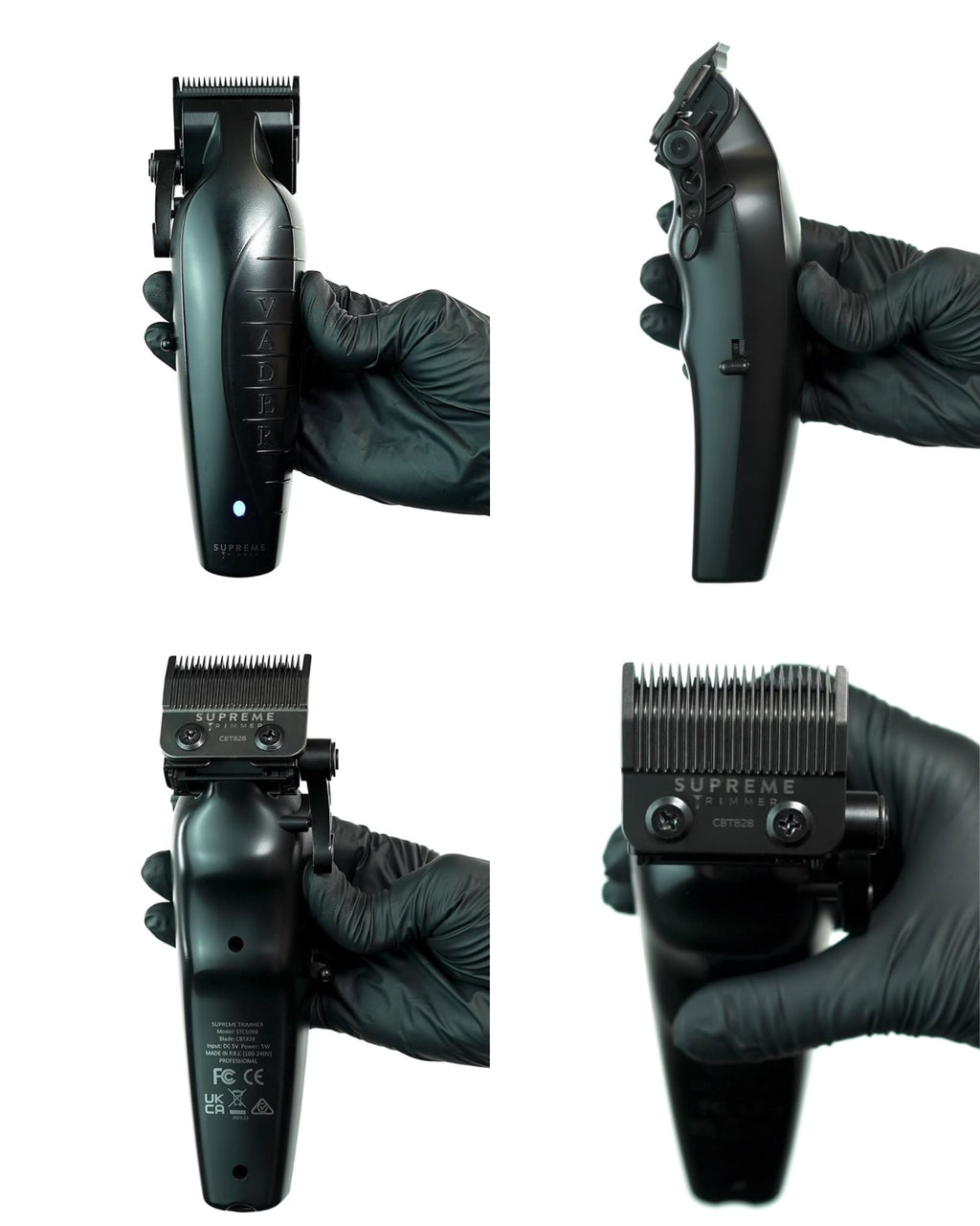 Vader™ Clipper - Hair Clippers & Trimmers - Supreme Trimmer Mens Trimmer Grooming kit 
#COLOR_BLACK