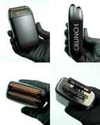 Crunch™ Foil Shaver - Electric Razors - Supreme Trimmer Mens Trimmer Grooming kit 
#COLOR_BLACK