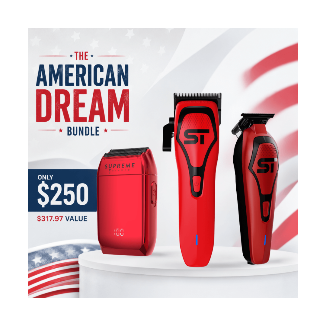 The American Dream Bundle: Exclusive DarkStar 72 Clipper, Trimmer & Crunch Shaver 3-Piece Kit
