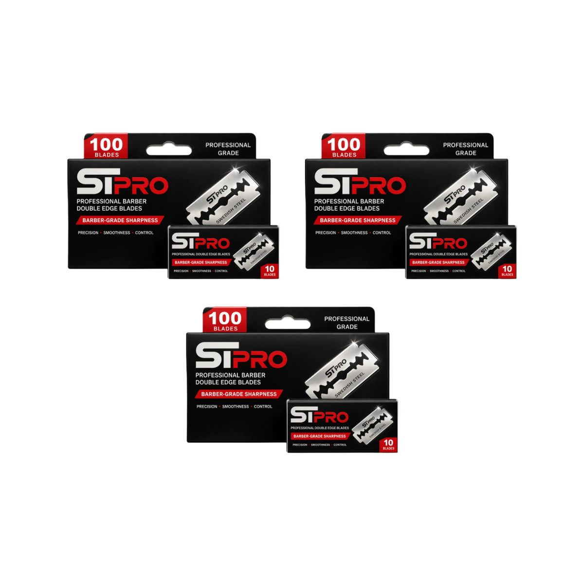 Precision Double Edge Razor Blades | 100 Pack
