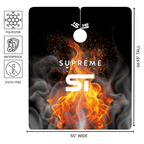 Supreme Trimmer orange flame barber cape product dimensions