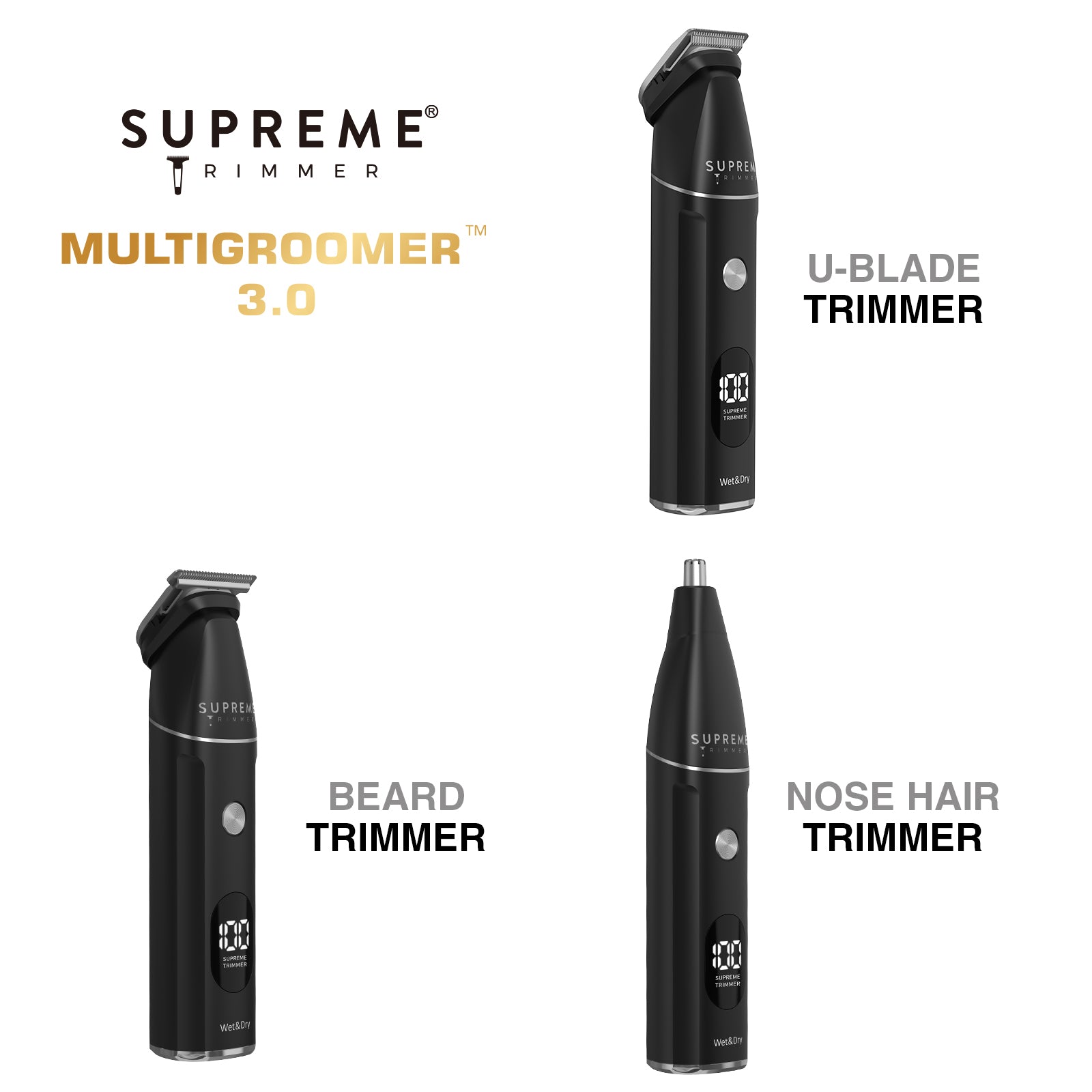 Multigroomer 3.0 Wet/Dry 14 Piece Set