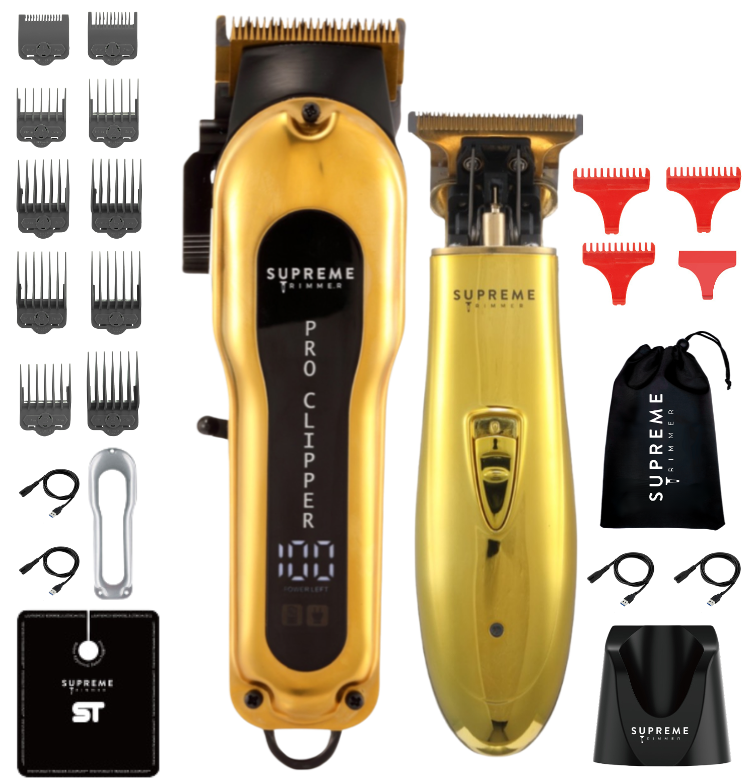 PRO CLIPPER™ & T Shaper™ Trimmer Bundle - Hair Clippers & Trimmers - Supreme Trimmer Mens Trimmer Grooming kit 