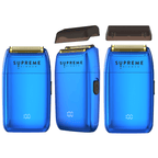 Crunch™ Lite & Solo™ Shaver Bundle - Electric Razors - Supreme Trimmer Mens Trimmer Grooming kit 
#COLOR_BLUE