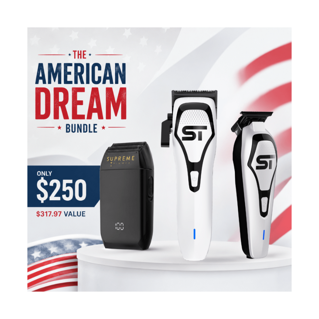 The American Dream Bundle: Exclusive DarkStar 72 Clipper, Trimmer & Crunch Shaver 3-Piece Kit