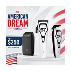 The American Dream Bundle: Exclusive DarkStar 72 Clipper, Trimmer & Crunch Shaver 3-Piece Kit