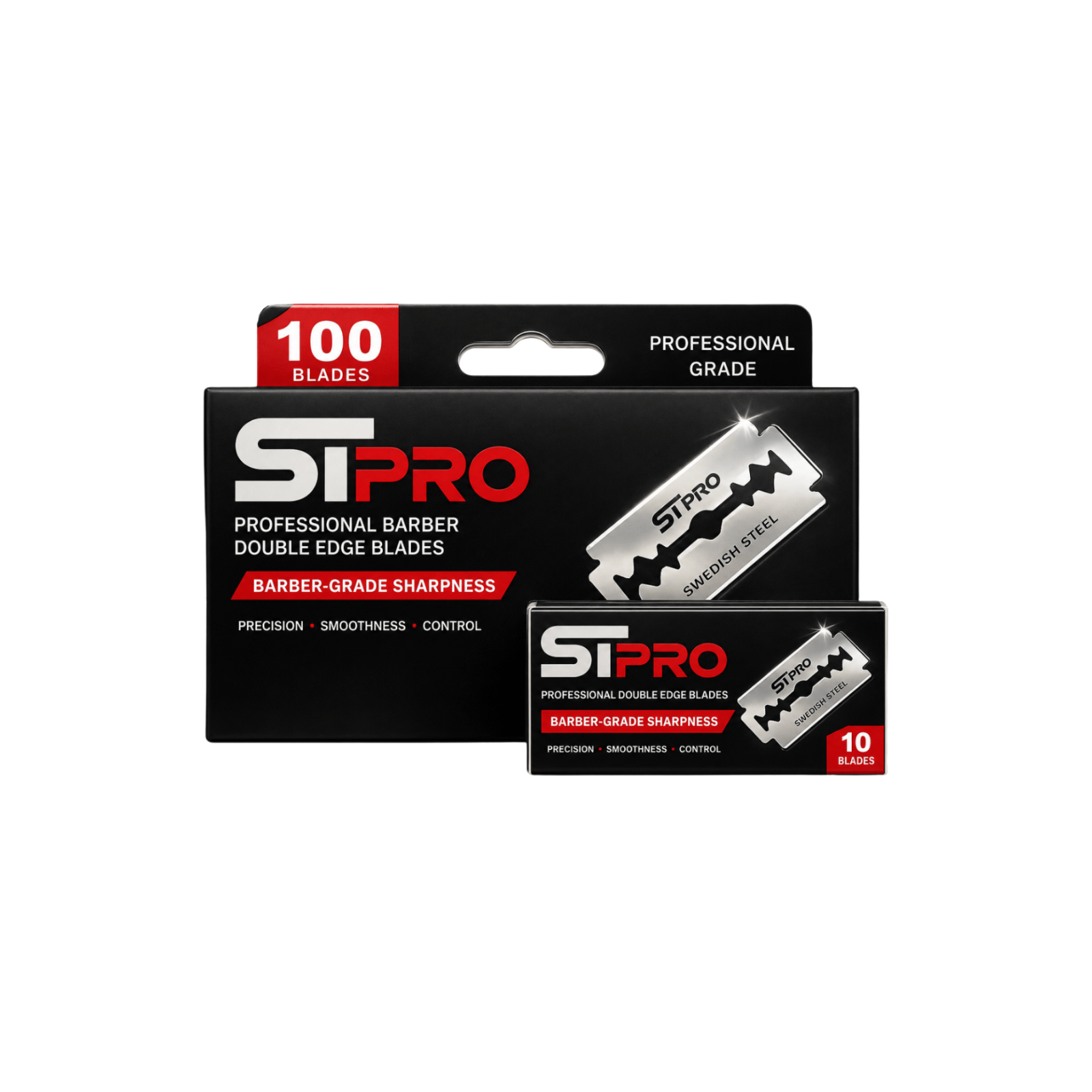 Professional Double Edge Razor Blades | 100 Pack
