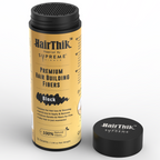 HairThik Hair Fibers - 55 grams - Hair Fiber - Supreme Trimmer Mens Trimmer Grooming kit 
#COLOR_BLACK