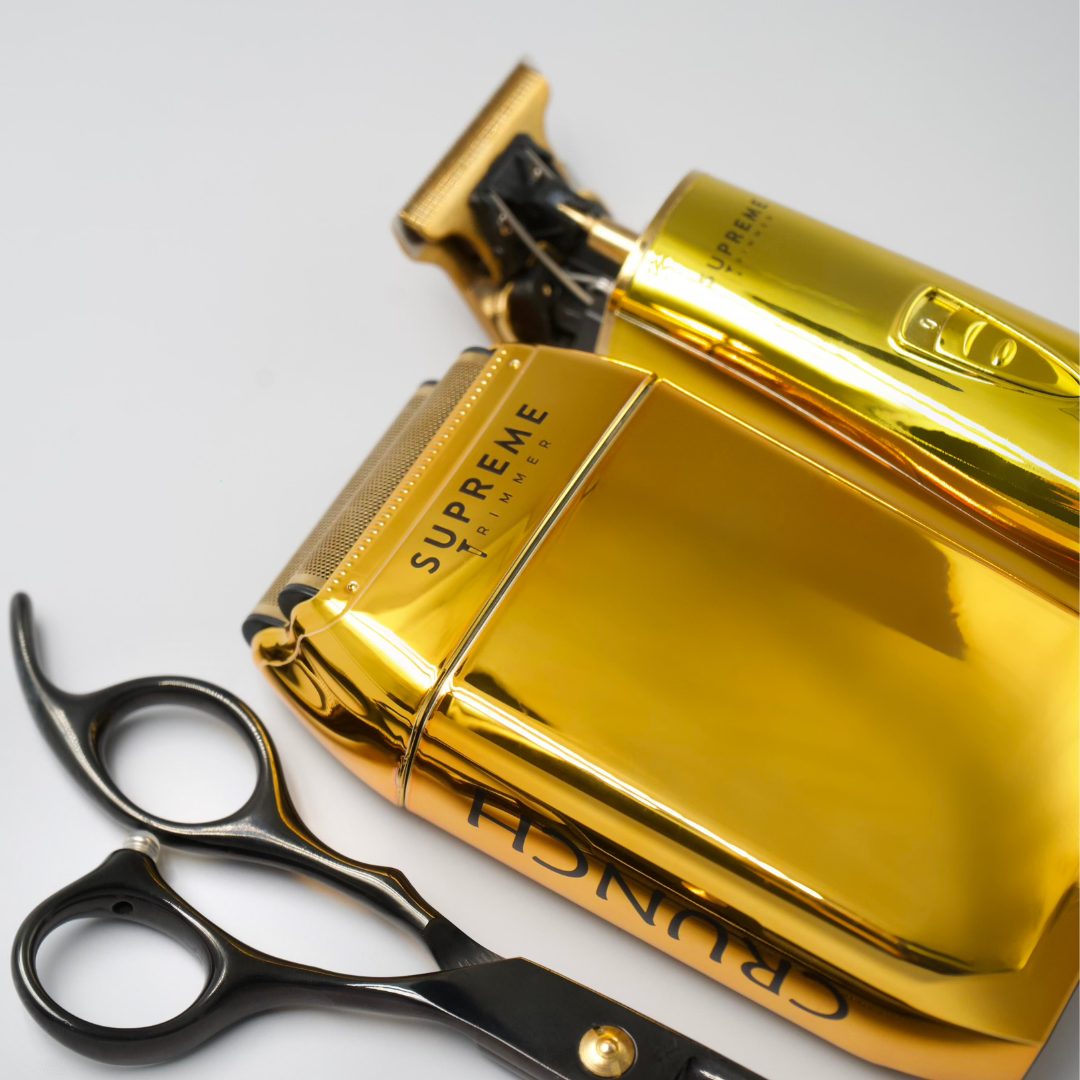 Crunch™ Shaver & T Shaper™ Trimmer Bundle - Electric Razors - Supreme Trimmer Mens Trimmer Grooming kit 
#COLOR_GOLD